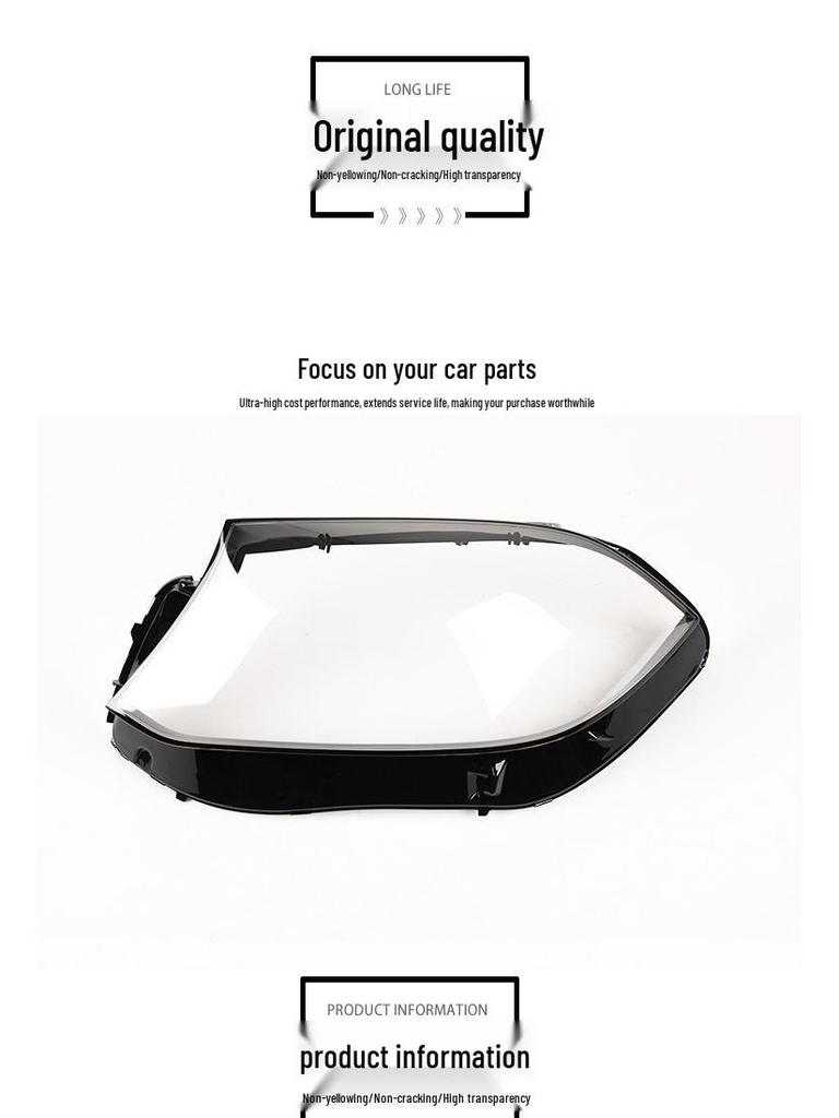 Compatible Rear Lampshade for Mercedes-Benz GLS 2015-2019 X166/GLS450/GLS350 Models