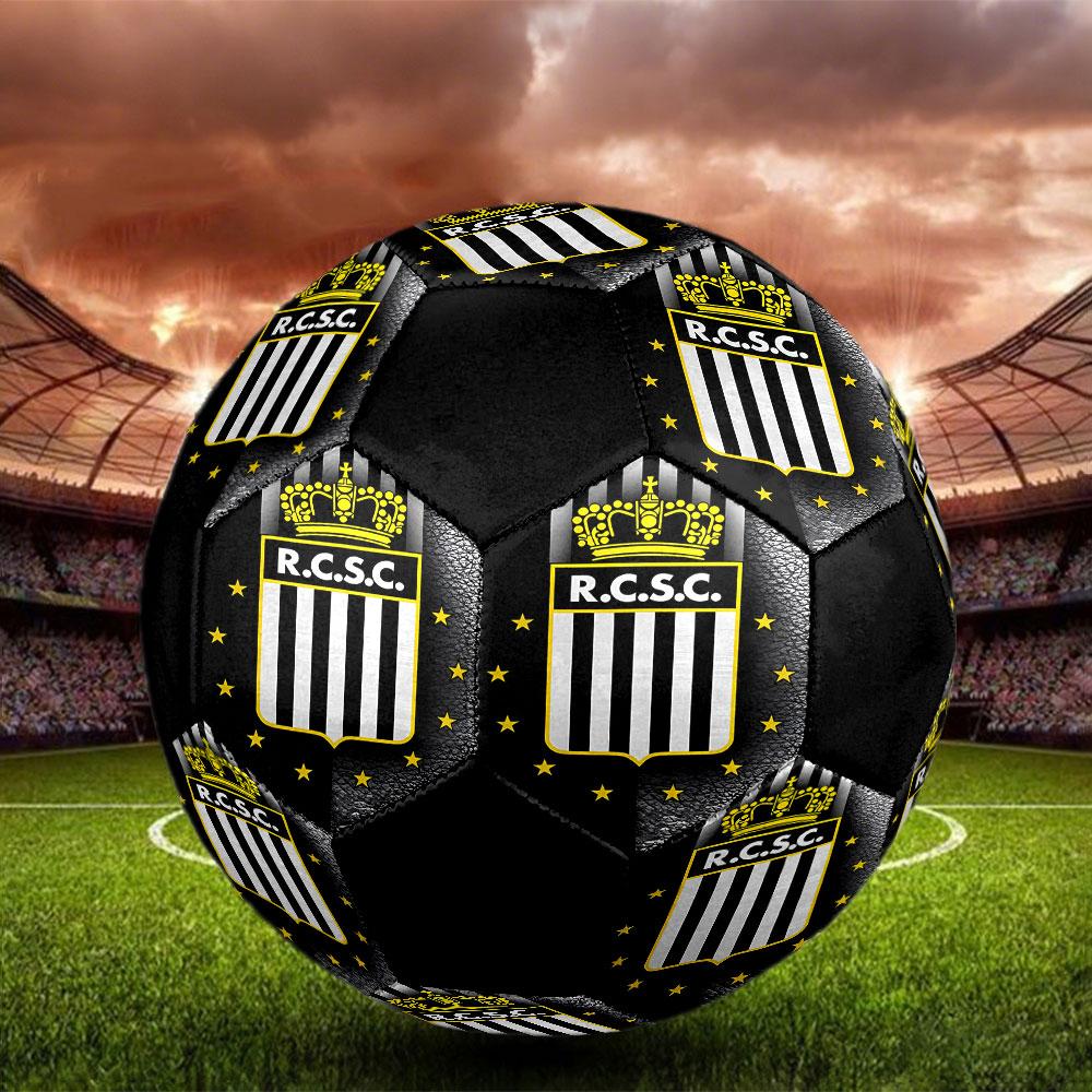 1pc R. Charleroi S.C Soccer Ball Size 5 Indoor Soccer Ball Fashion Colorful Backyard Game - Great For Sports Fans Gift HE45