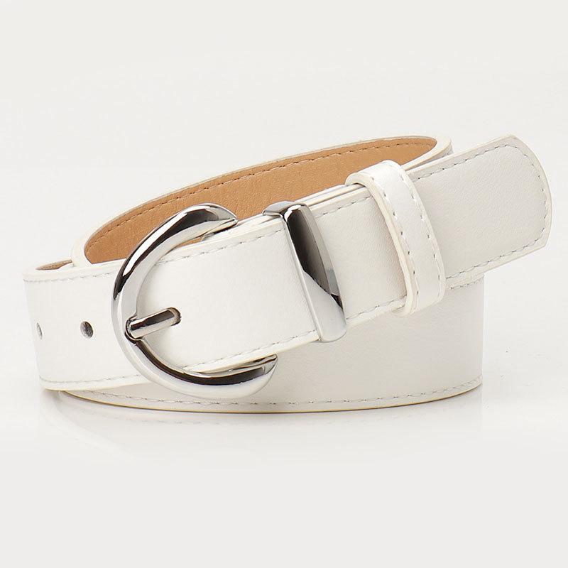 Factory Alloy Pin Buckle Belt Women'S Simple Casual Jeans Belt Women'S Belt