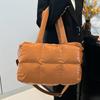 Wholesale Niche Fashionable Personalized Down Jacket Space Bag Trendy Versatile High-end Single Shoulder Messenger Women's Bag