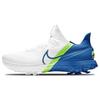 Air Zoom Infinity Tour Široké Pohodlné Protiskluzové Nízké Golfové Boty Pánské Tenisky Bílé Modré Zelené CT0541-102