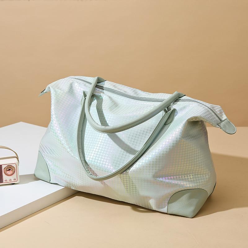 Large Capacity Portable Travel Bag Women's Sports Fitness Bag Colorful Yoga Bag