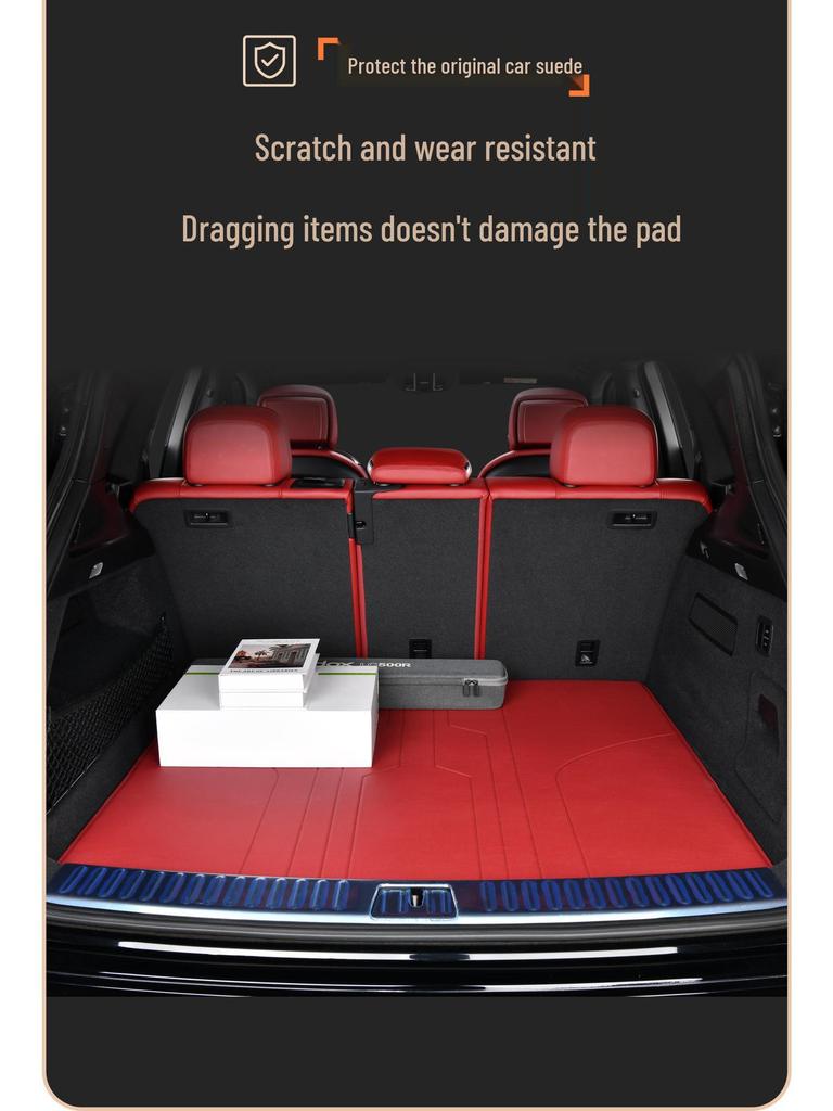 Genuine Leather Trunk Mat for 26 Lincoln Nautilus Models - Custom Interior Decor