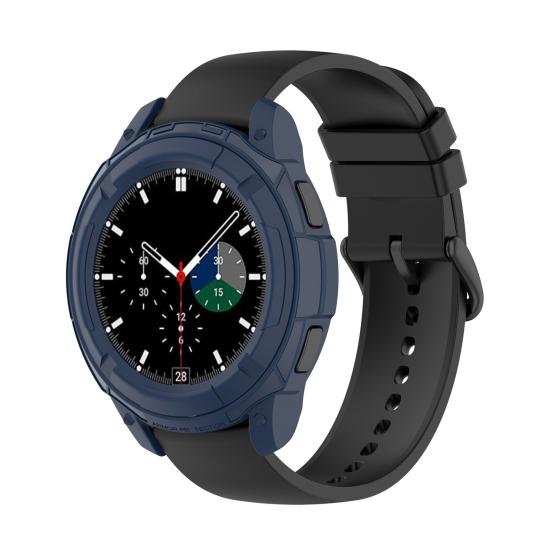 Protective Case Hollow Anti-fall TPU 42mm/46mm Watch Bumper Shell Protector for Samsung Galaxy Watch 4 Classic