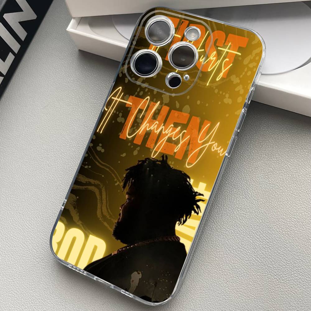Rod Wave Singer Silicone Phone Case Material For iPhone 17 16 15 11 12 13 14 Pro Max Mini Plus Soft TPU