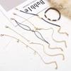6 Pcs Creative Simple Elegant Women's Bracelet Chain Love Star Moon Bracelet Set YSL
