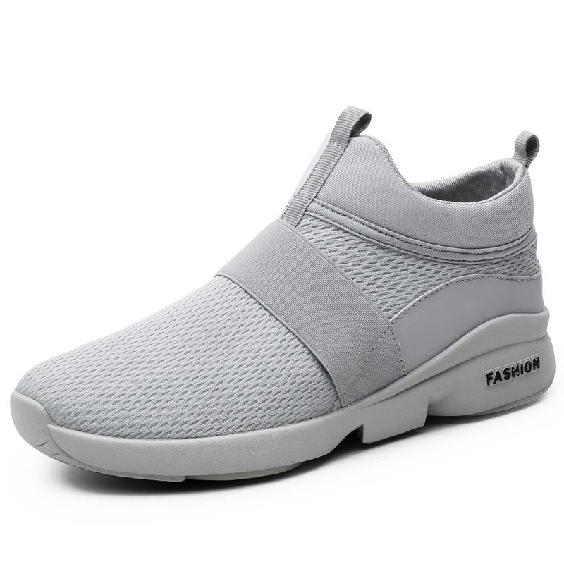 Men Sneakers Mesh Casual Shoes New Fashion Outdoor Comfortable Loafers Lightweight Walking Shoes Slip-On Men Shoes Plus Size 49