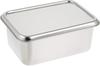 Kanda Storage Container, Yogurt Drainer Tray, Made in Japan (Tsubame-Sanjo), Stainless Steel, 038059