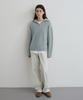 Yulago Cable Half Zip-Up Knit