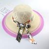 Women's Fashionable Sun Protection Wide Brim Straw Hat for Summer Beach and Scenic Outings