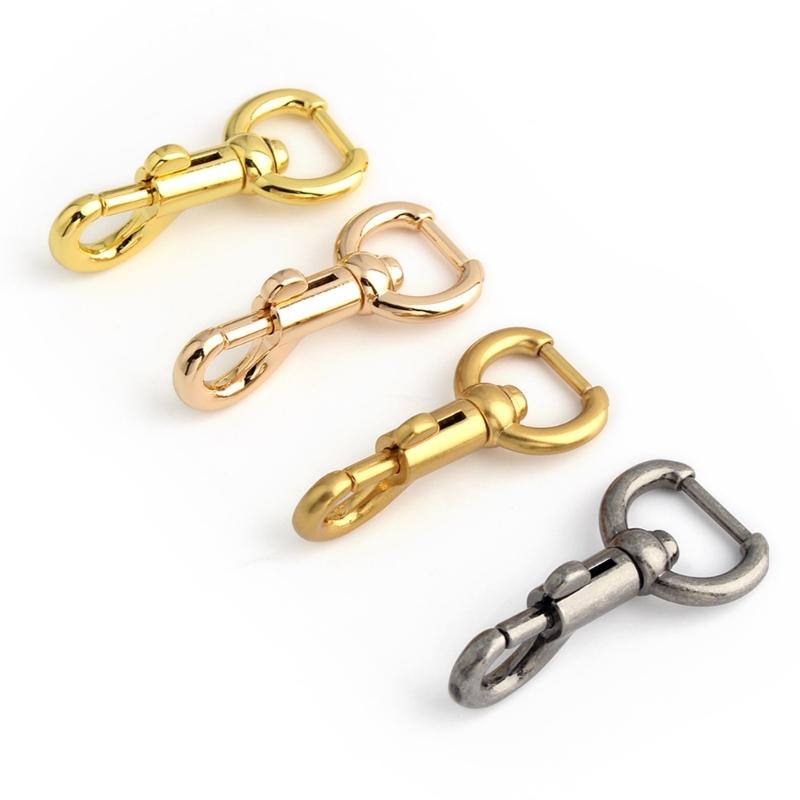 Heavy Duty Swivel Lobster Claws Clasps Detachable Snap Hook Swivel Clasp with Screw Bar Hardware for Changing Bag Straps