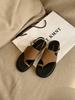 Fashion 2025 Summer New Flat Bottom Buckle Strap Women's Sandals Casual Versatile Comfort Pinch Toe Concise Beach Sandals Women