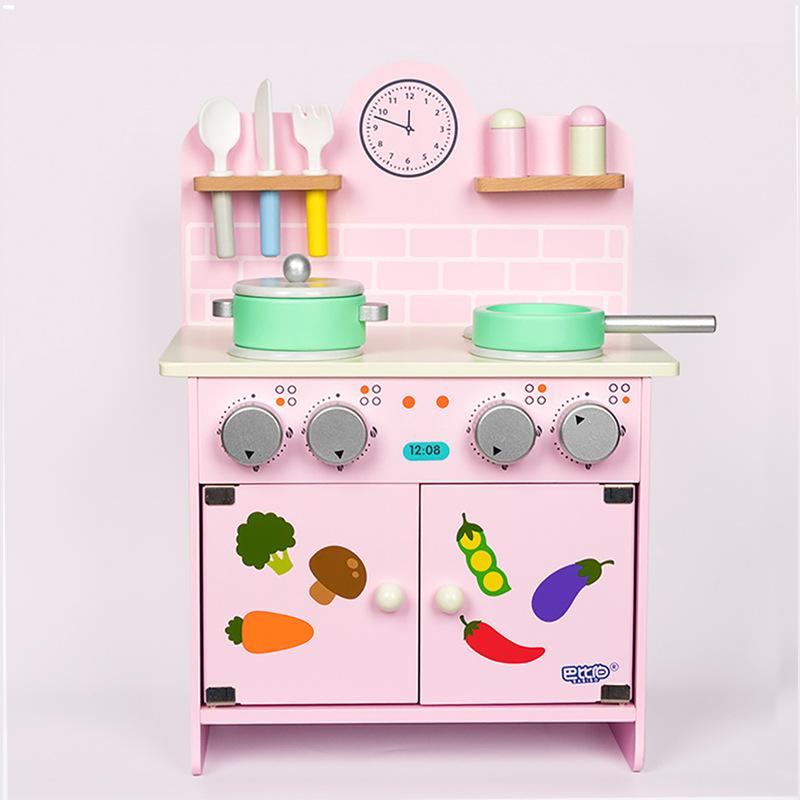 BABIBO Boys And Girls Play House Small Size Kitchen Stove/children's Cooking Toys/simulation Cartoon Kitchen Mini Gift