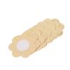20pcs Disposable Breast Pasties Light Beige Adhesive Bras Breathable Nipple Covers