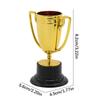 Fun Plastic Reward Trophies Attractive Plastic Prize Trophies for Boosting Pride in Kids Competitions Parties and Team