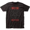 Motley Crue Shout At The Devil Mens T Shirt Music Classic Rock Band Tee Black
