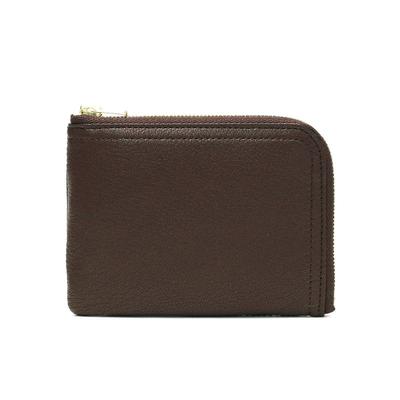 Portamonete con cerniera a L [DOPPIO] 129-03737 3. Marrone x Arancione