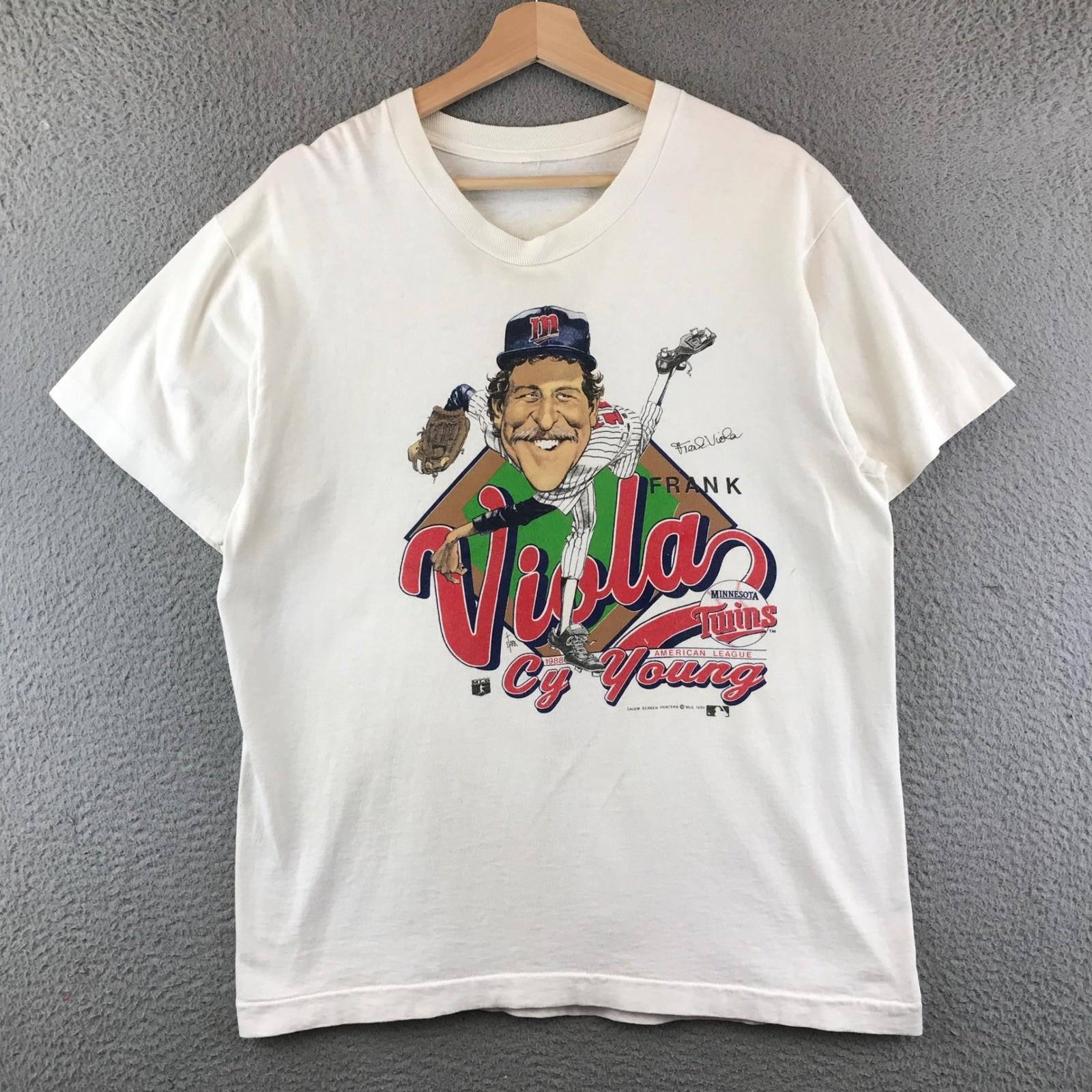 T-ShirtVintage Frank Viola Minnesota Twins 1988 Cy Young MLB Baseball T Shirt XXXXL