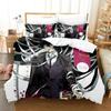 3D Print Anime Dazai Bungo Stray Dogs Bedding Set Bedroom Soft Modern Bedspreads Comefortable Kids Duvet Cover Quilt Pillowcase