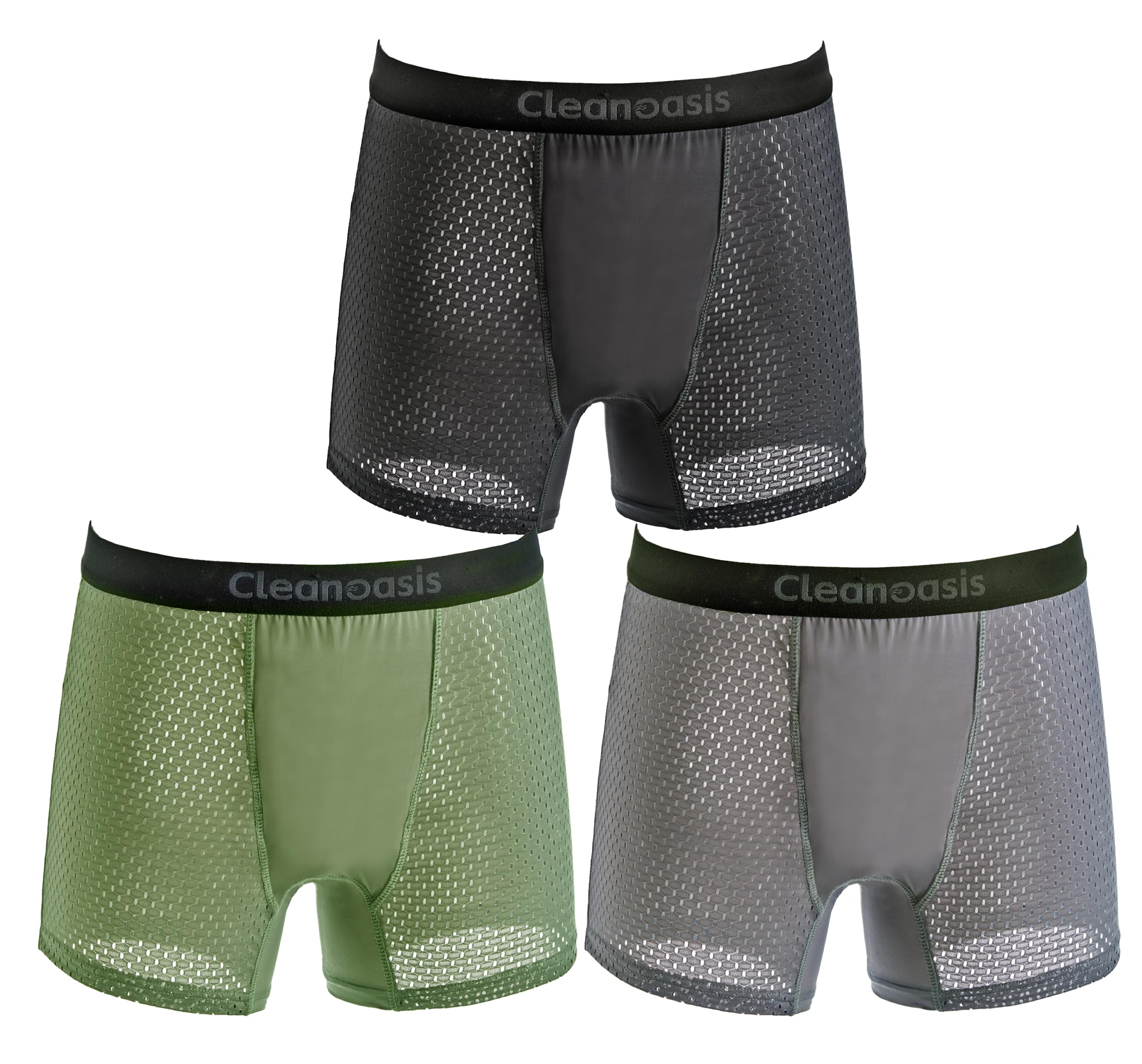 

Супер Освежающие Сетчатые Боксеры для Охлаждения до Освежающего и Легкого Недержания Мочи 50 куб. см Лето, На ощупь, Удобные, Мужское Недержание,