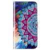For Google Pixel 7a PU Leather Flip Phone Case Stand Pattern Printing Wallet Cover with Strap