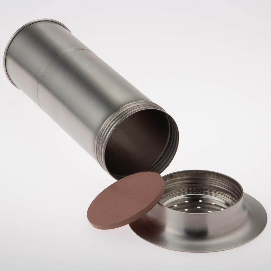 Endo Shoji TKG chopstick dish chopstick made of stainless outer diameter x height 75 x mass body and base can be detached with easy to clean and