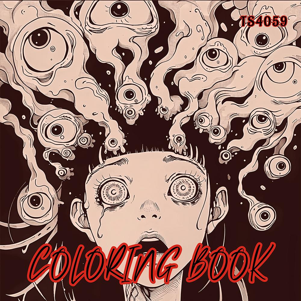 1pc,Teenagers coloring book,30 sheets different patterns 8.3x8.3''100gsm,is a Valentine's Day Easter Holiday Gift