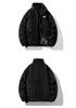 Retro American Corduroy Stand Collar Jacket – Trendy, Warm, Thickened, Unisex for Autumn/Winter