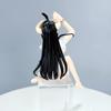 16Cm Overlord Albedo Anime Figure White Swimsuit Models Collection Ornaments Action Noodle Stopper Model Pvc Collectible Toy