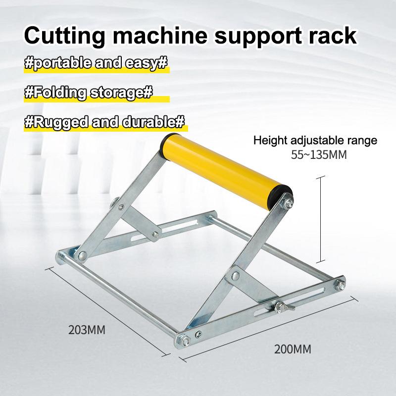 Multifunctionele Snijmachine Materiaalrek Verstekzaag Rolondersteuning Standaard Verstelbaar Opvouwbaar Hulpsteunbeugel