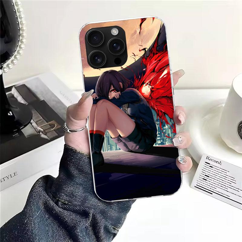 G-Ghoul Tokyo Touka Kirishima Soft Phone Case For IPhone 11 17 Air 16E 16 Pro Max 15 + 14 Plus 13 Mini 12 Apple 7 SE 8 Fundas Co