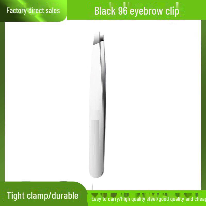 Pince à épiler de précision 96 pièces pour sourcils, barbe, cils et épilation - Outil unisexe