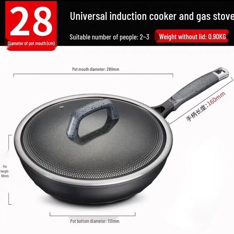 ASD Titanium Non-stick Wok