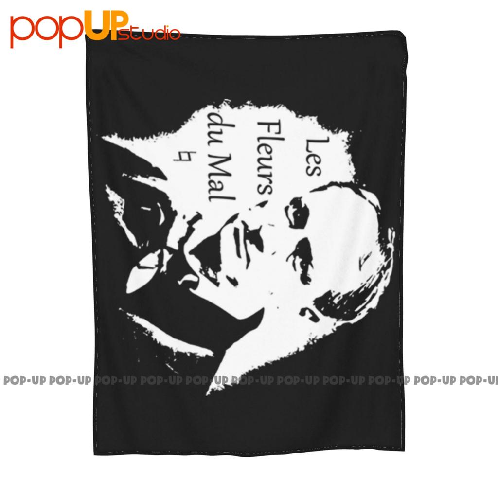 Les Fleurs Du Mal Baudelaire Ultra-Soft Blanket Quilt Winter Sofa Cover Bed Covers