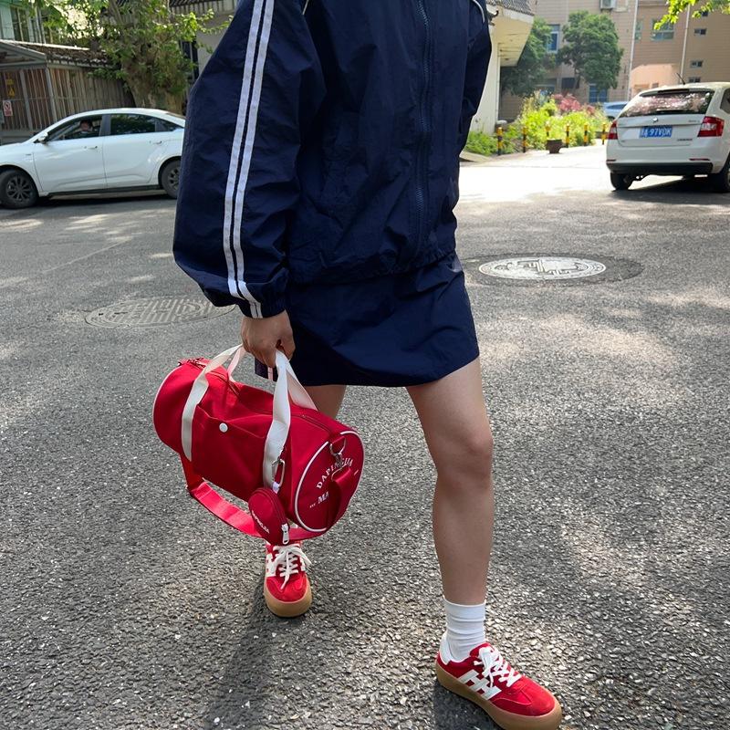 Niche Large-Capacity Storage Bag, Women'S Fitness Bag, Duffel Bag, Yoga Sports Bag, Short-Distance Travel Bag, Messenger Bag.
