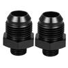 X AUTOHAUX Hose End Fitting Cooler Adapter Fitting Aluminum Alloy Car 10N Male