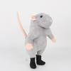 Shoes Wearing A Muscular Rat Dance Plush Toys For Daily Gift With Childrens