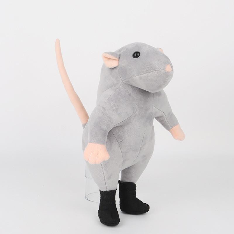 Shoes Wearing A Muscular Rat Dance Plush Toys For Daily Gift With Childrens