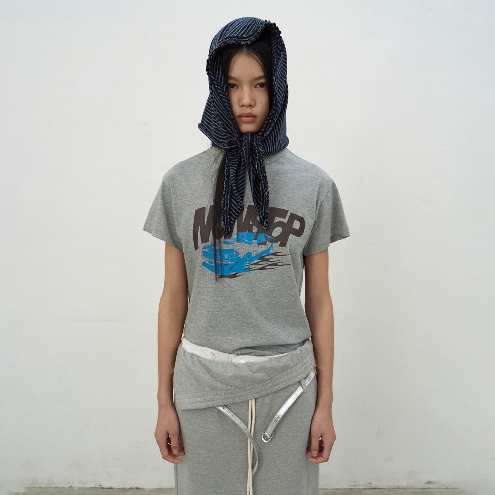 Lcdc Tm Fold-Over Jersey Skirt (Grey)