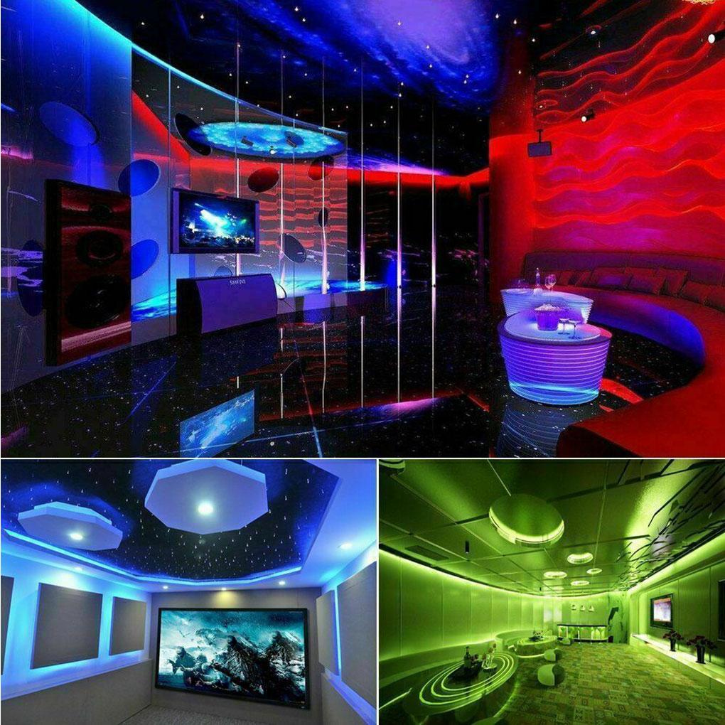 5/10M RGB LED Strip Lights Waterproof 5/10/15M LED Lights 44 Key IR Controller