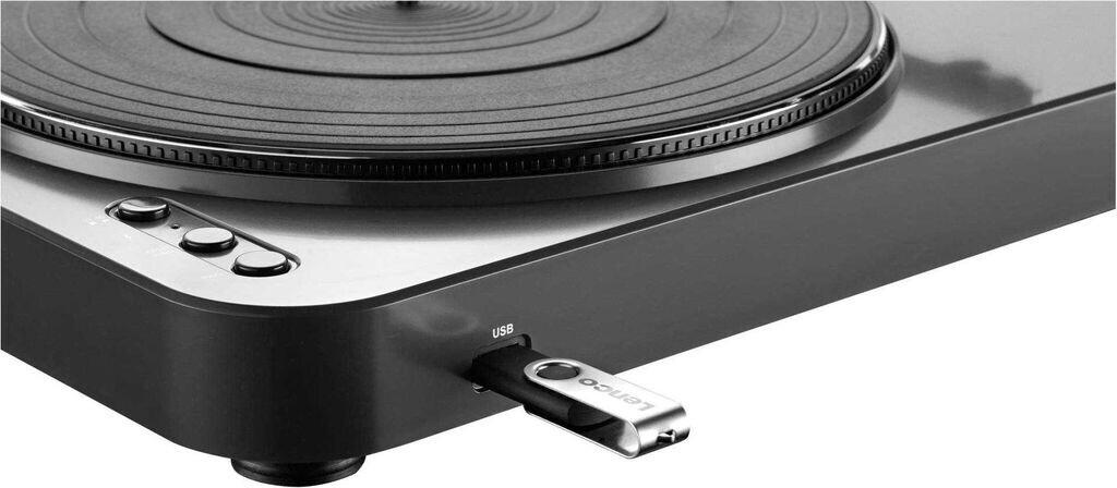 Lenco LBT-120BK Vinyl Record Player