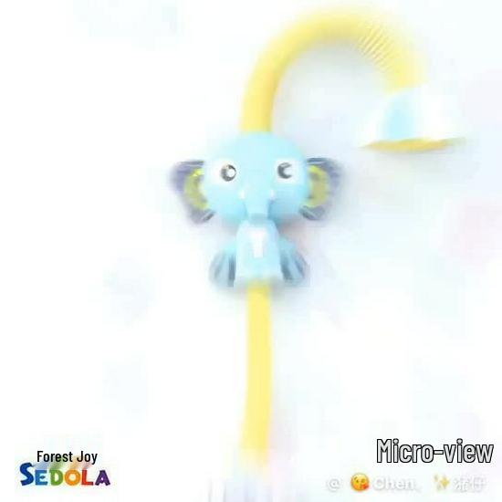 Electric Elephant Baby Bath Toy: Shower & Spray Water Fun