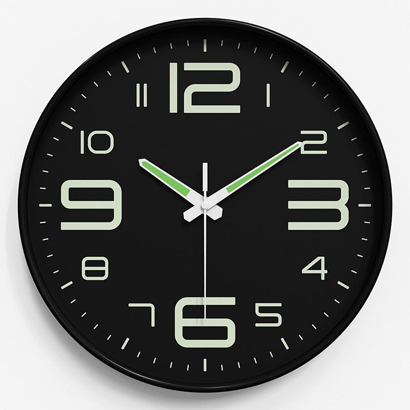 Luminous Wall Clock Silent Clocks Living Room Modern Luxury Large Quartz Watch Bedroom Creative Mechanical Watches Accessories