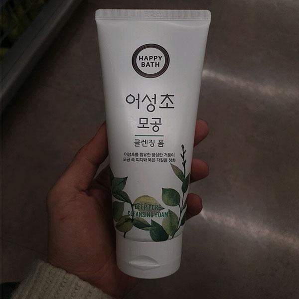 

HappyBath Пенка для очищения пор 200г, корейская косметическая косметика