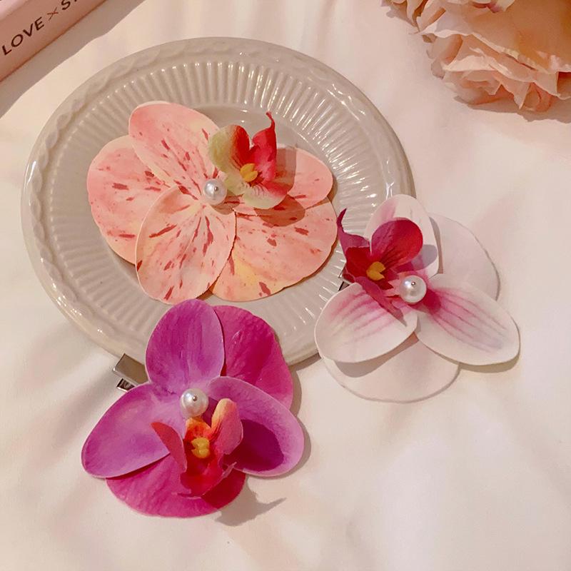 Colorful Butterfly Flower Hair Clip: Stylish Fairy Duckbill Accessory