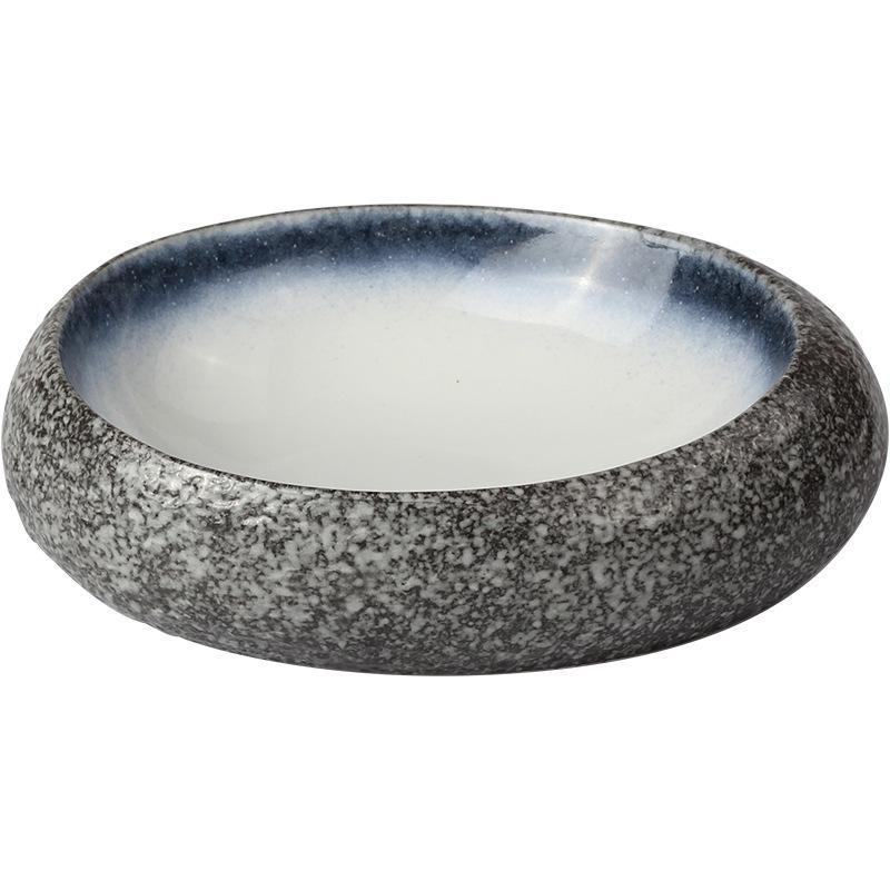 Meiguang Ceramic Sashimi Plate & Salad Bowl Set