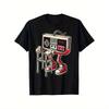 Retro Gaming Pattern T-and Kids Tshirt - Fun Old Video Game Console Design