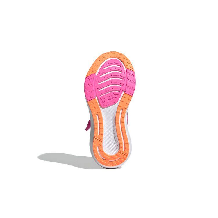 Adidas EQ21 Run Velcro J Screaming Pink Kids Sneakers Screaming-Orange Cloud-White FX2255