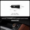 Spigen Essential Ev302 2-Port Car Charger 30W Black