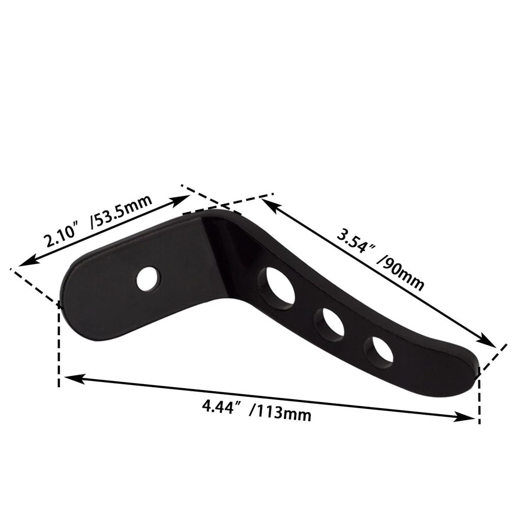 FOVPLUE Jiffy Stand Extension, Kickstand Extension for Harley Touring Models
